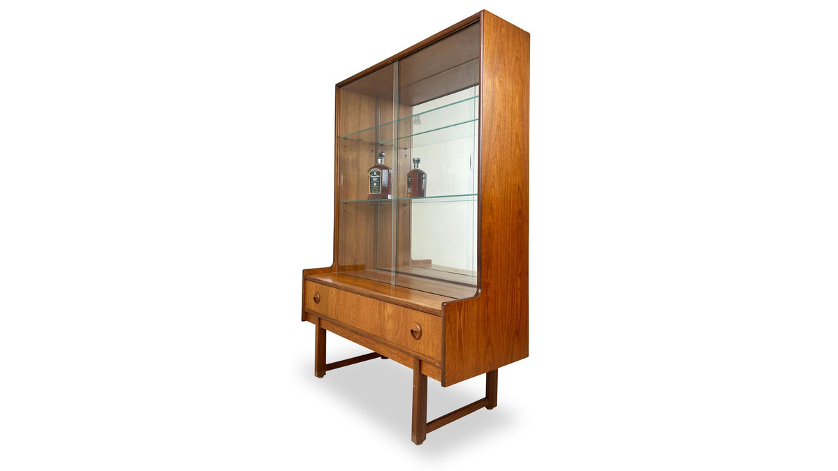 Teak Display Cabinet by Turnidge of London