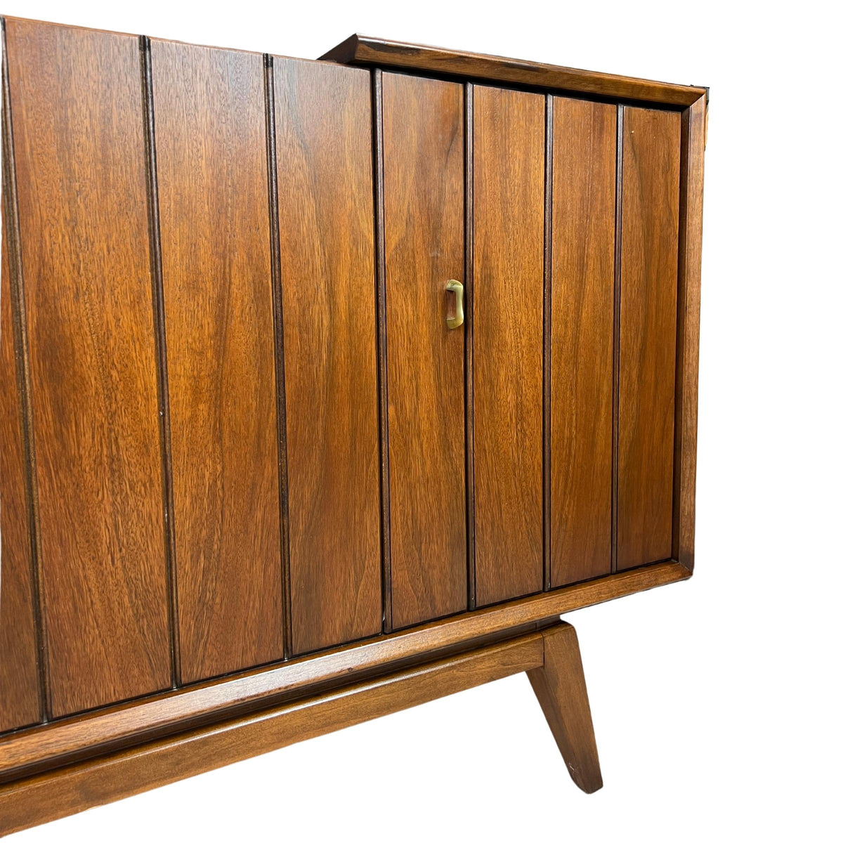 Walnut Stereo Cabinet by Zenith