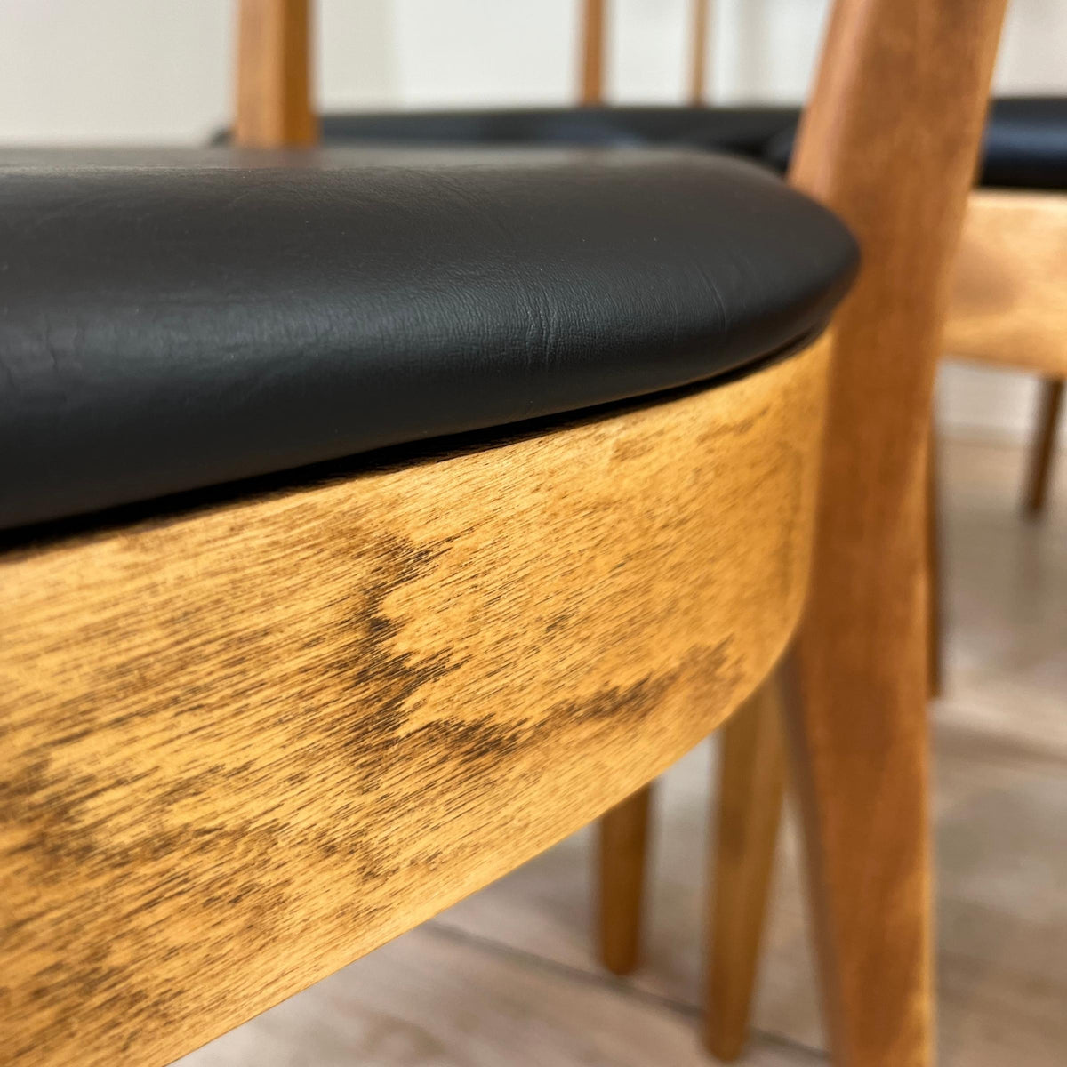 Walnut Dining Chairs by Kaufman