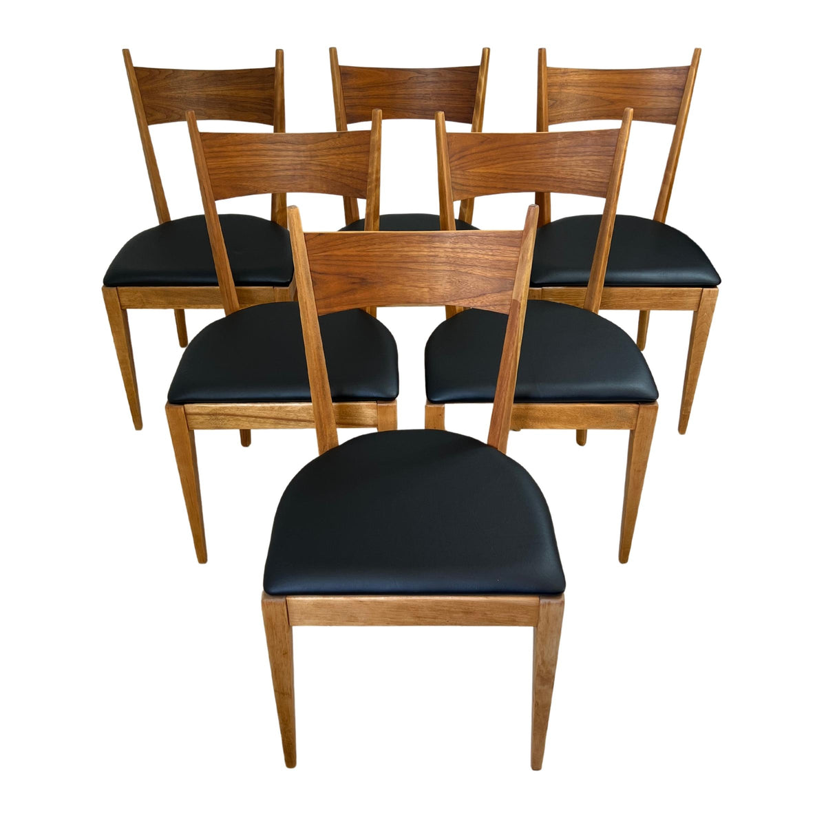 Walnut Dining Chairs by Kaufman