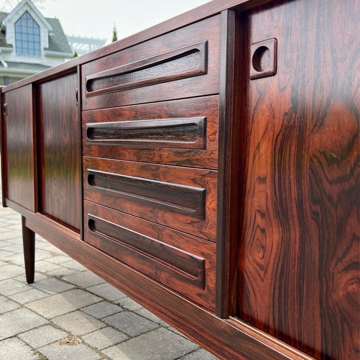 Brazilian Rosewood Sideboard by Johannes Andersen