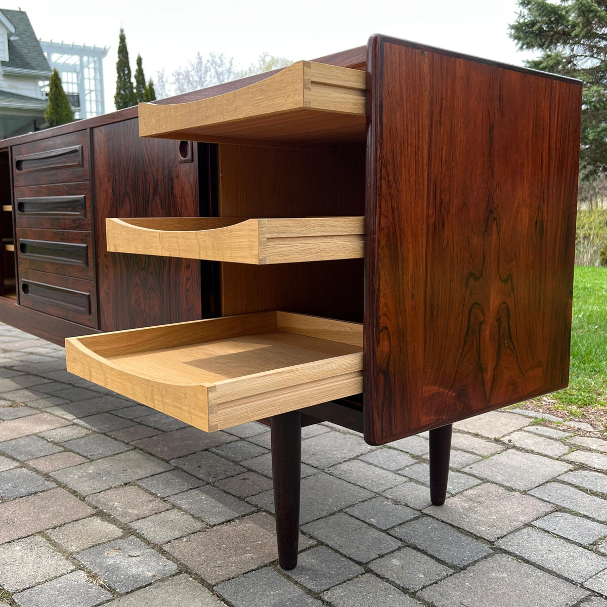 Brazilian Rosewood Sideboard by Johannes Andersen