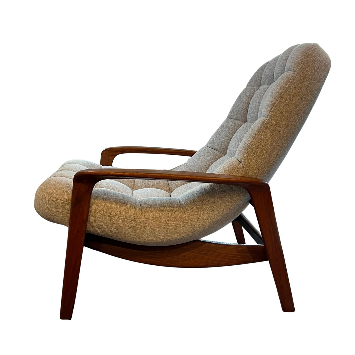 R. Huber Scoop Chair and Ottoman