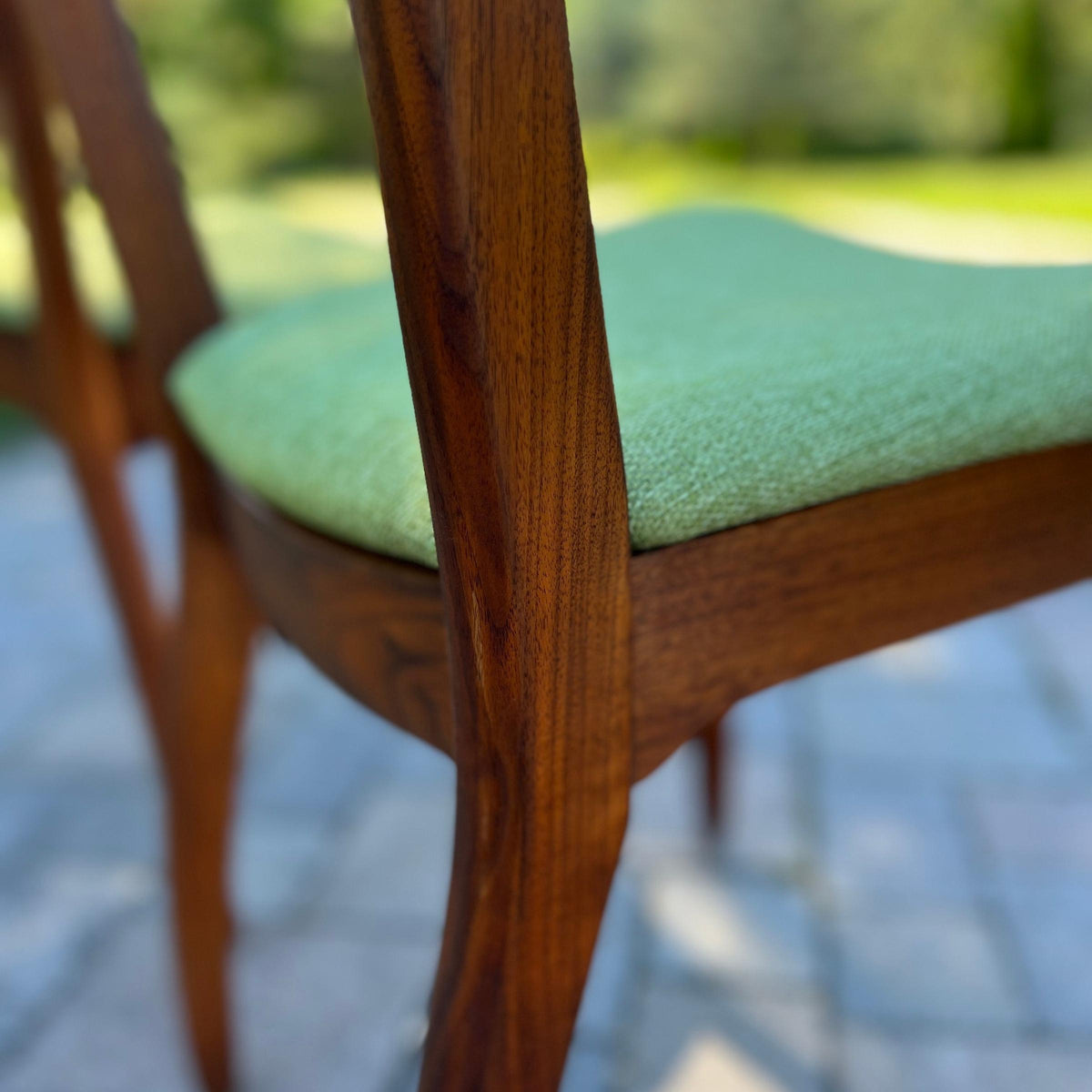 Walnut Dining Chairs by Honderich