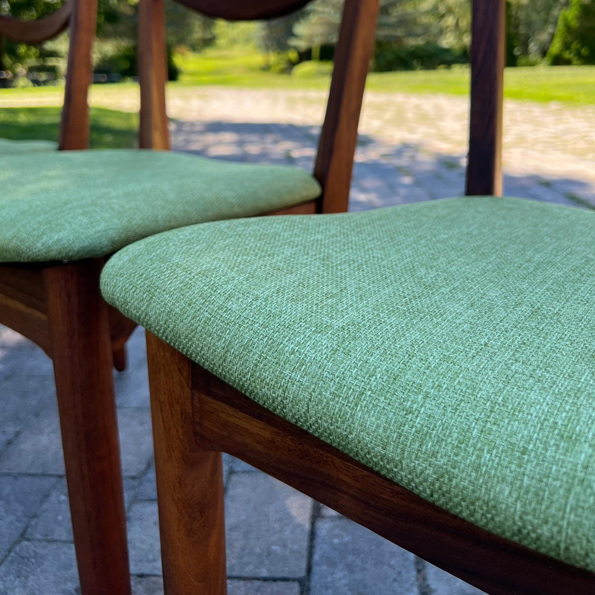 Walnut Dining Chairs by Honderich