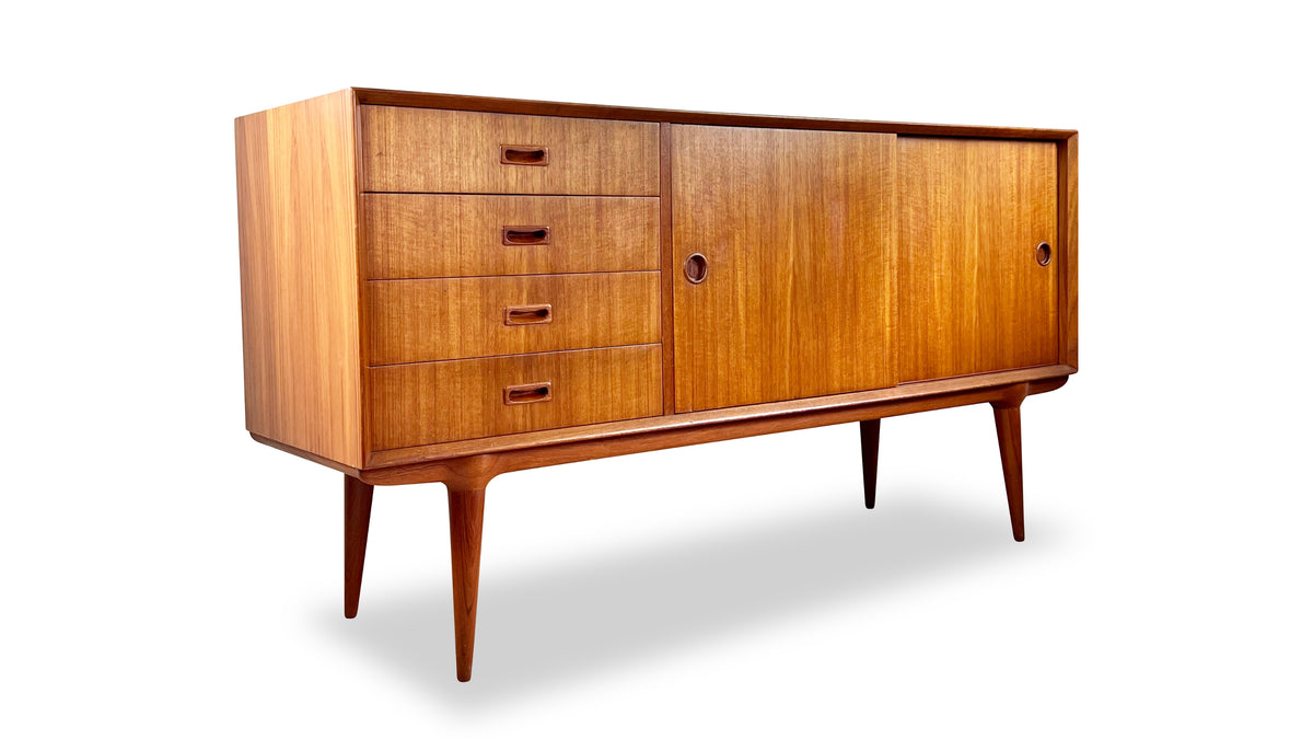 Rare Teak Sideboard by Gunni Omann for Omann Jun, 1960s