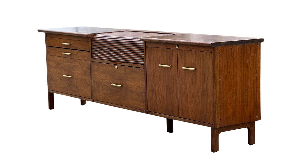 William H. Sullivan for Standard Furniture Co. Walnut Credenza