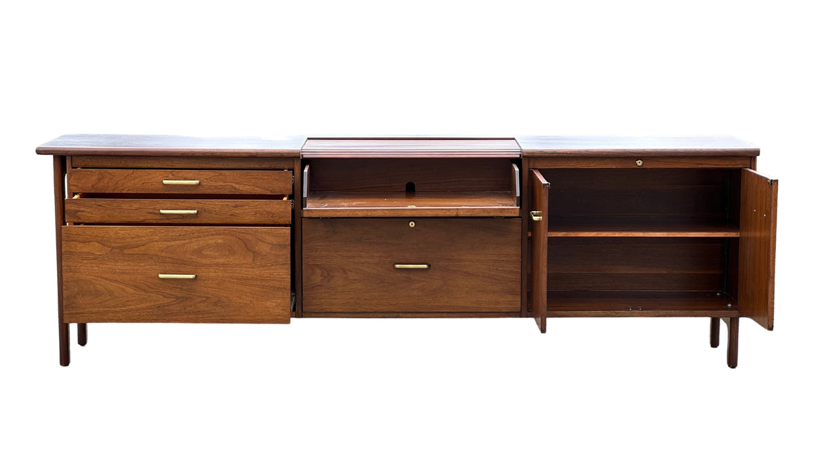 William H. Sullivan for Standard Furniture Co. Walnut Credenza