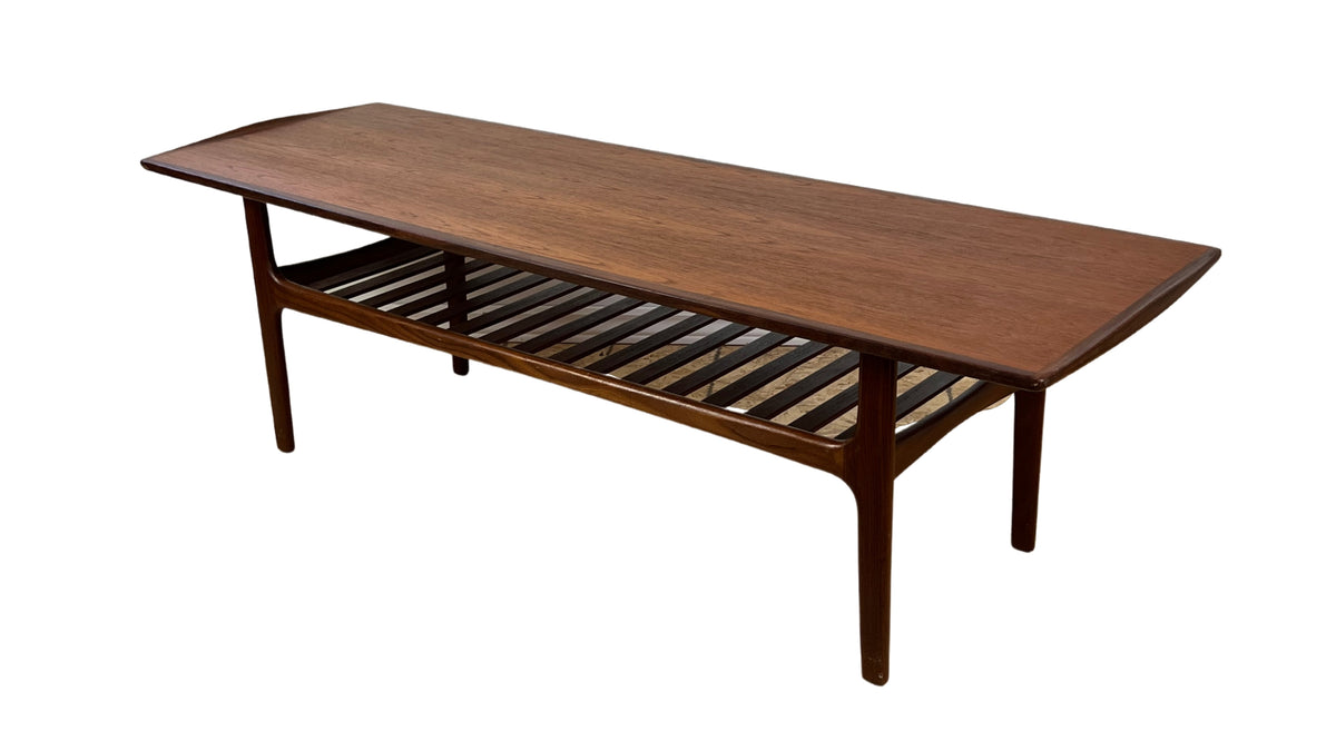 Teak Slatted Coffee Table