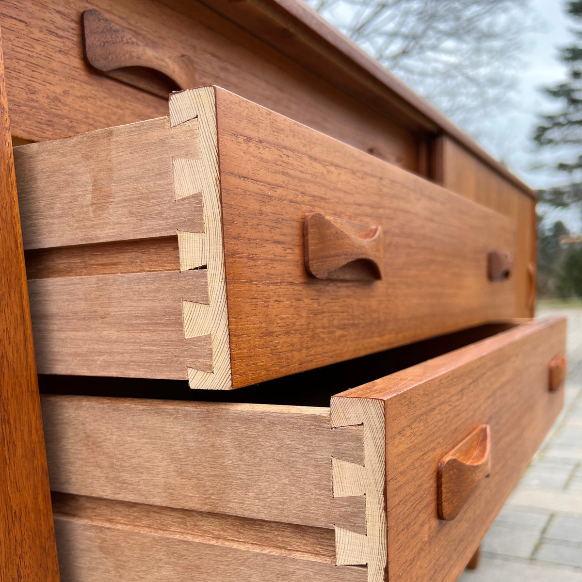 Teak Sideboard by Clausen and Son