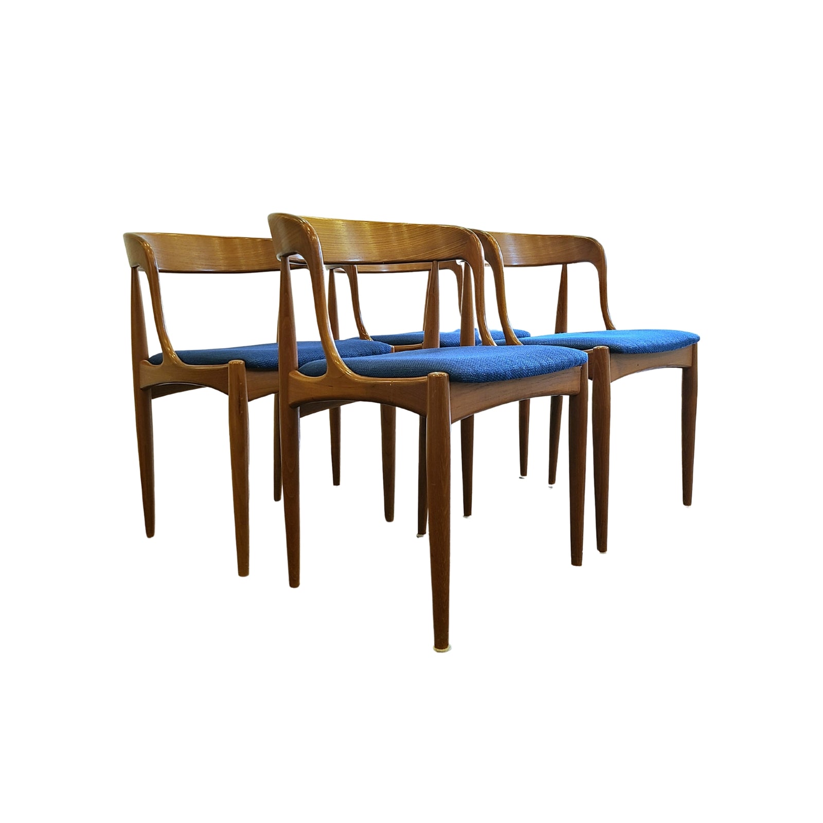 Teak Chairs by Johannes Andersen for Uldum, Denmark