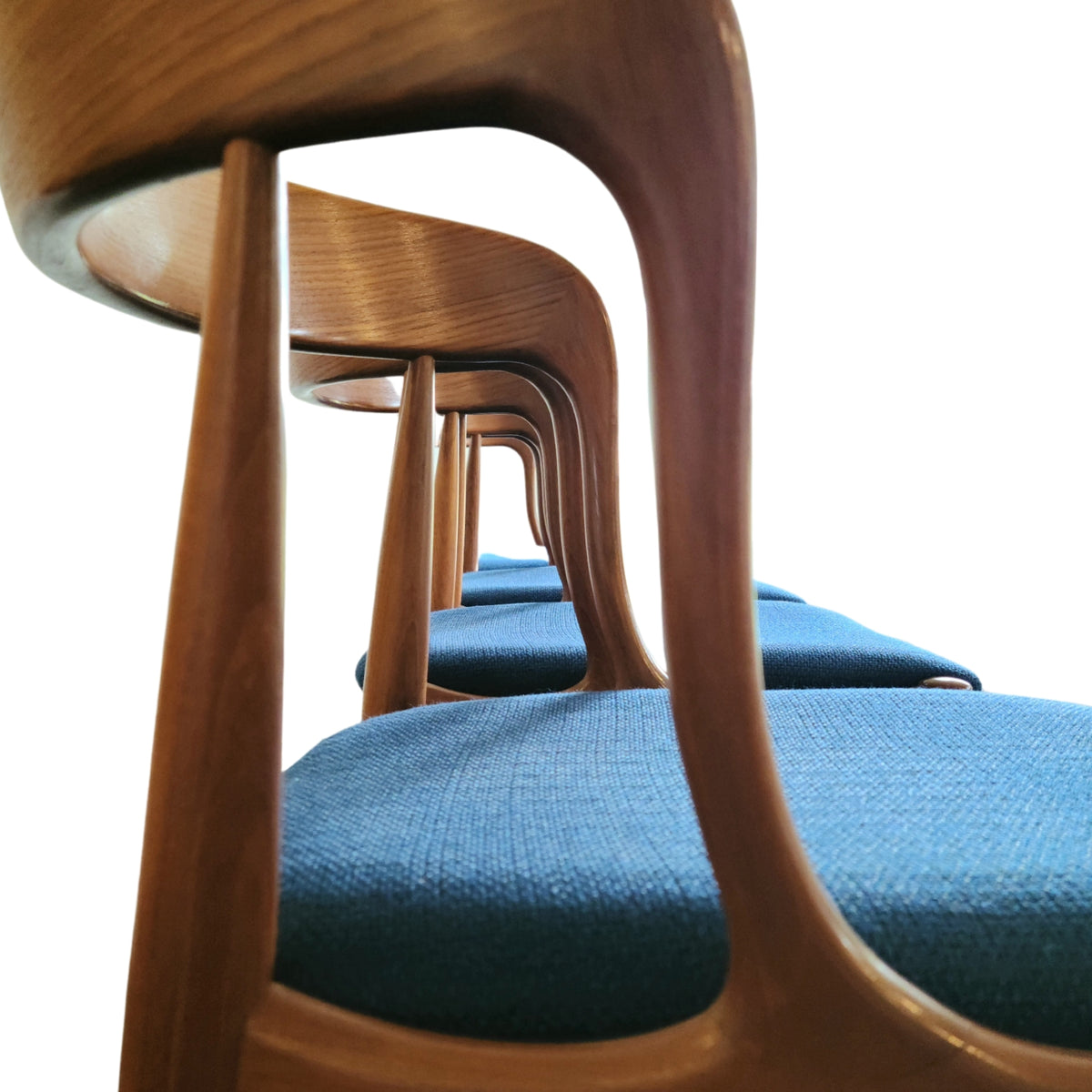 Teak Chairs by Johannes Andersen for Uldum, Denmark