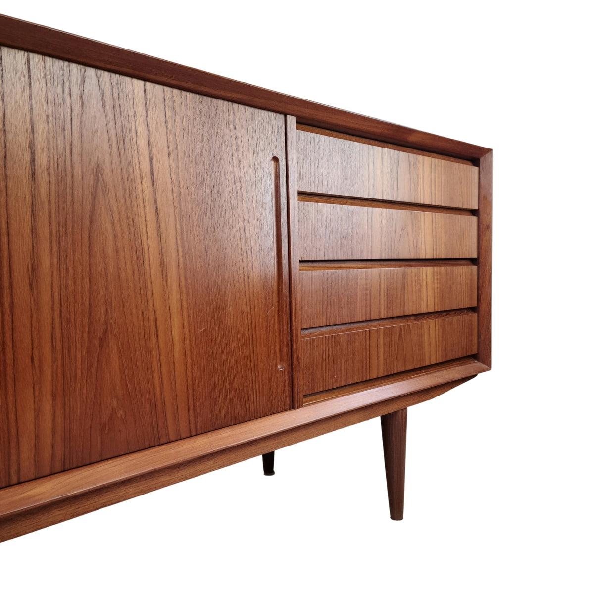 Danish Modern Teak Sideboard by Alderslyst Møbelfabrik