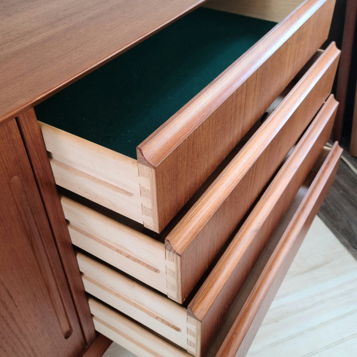 Danish Modern Teak Sideboard by Alderslyst Møbelfabrik