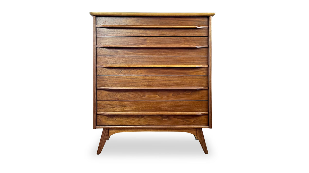 Walnut Highboy by Gibbard Furniture