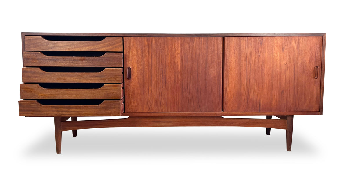 Teak Three Door Sideboard