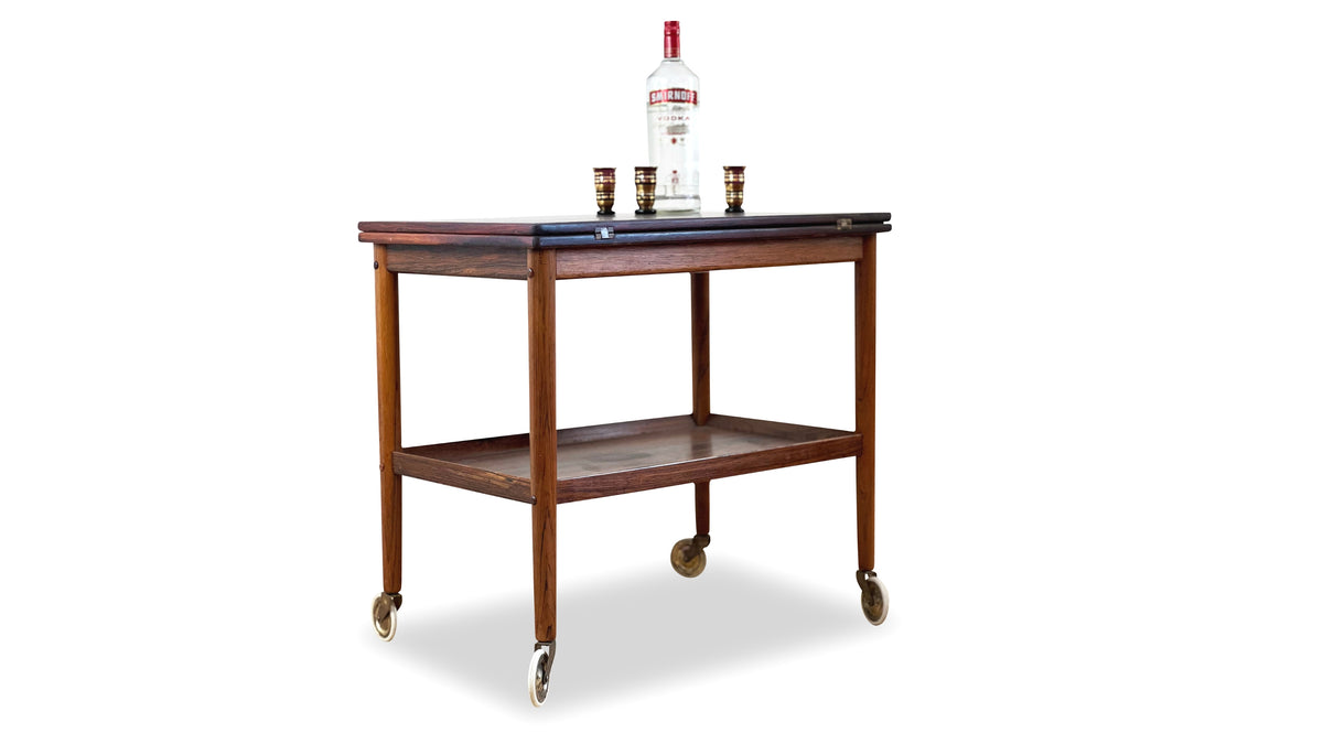 Rosewood Bar Cart