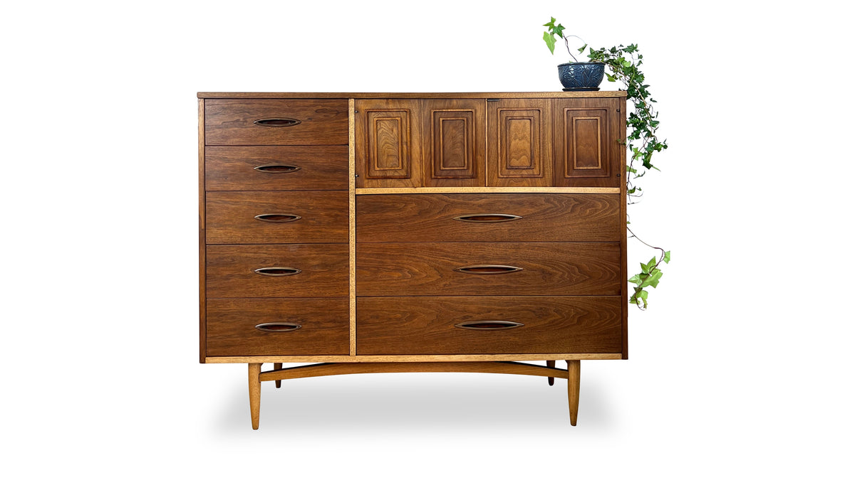 Mid Century Broyhill Upright Dresser