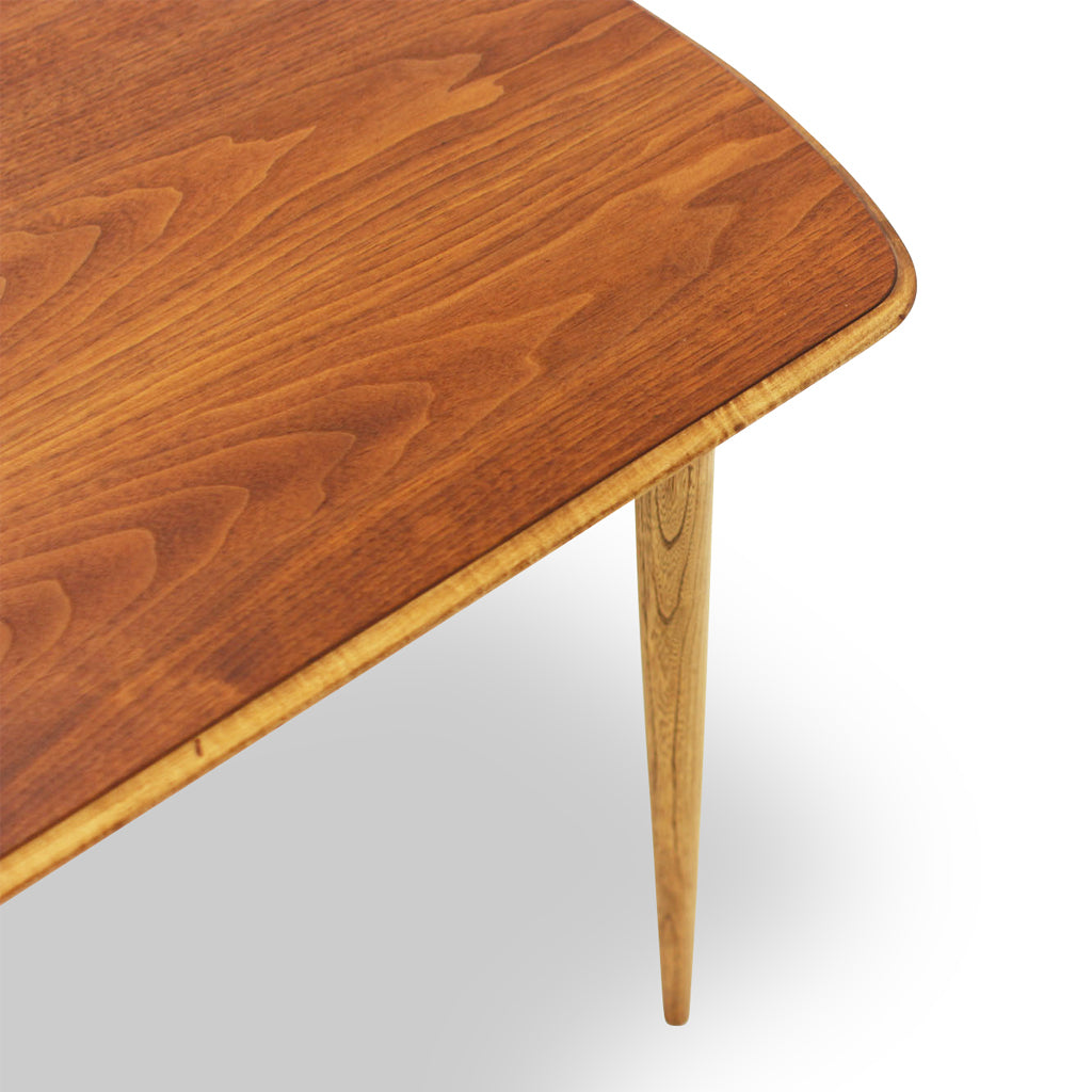 Mid Century Walnut Dining Table by Deilcraft
