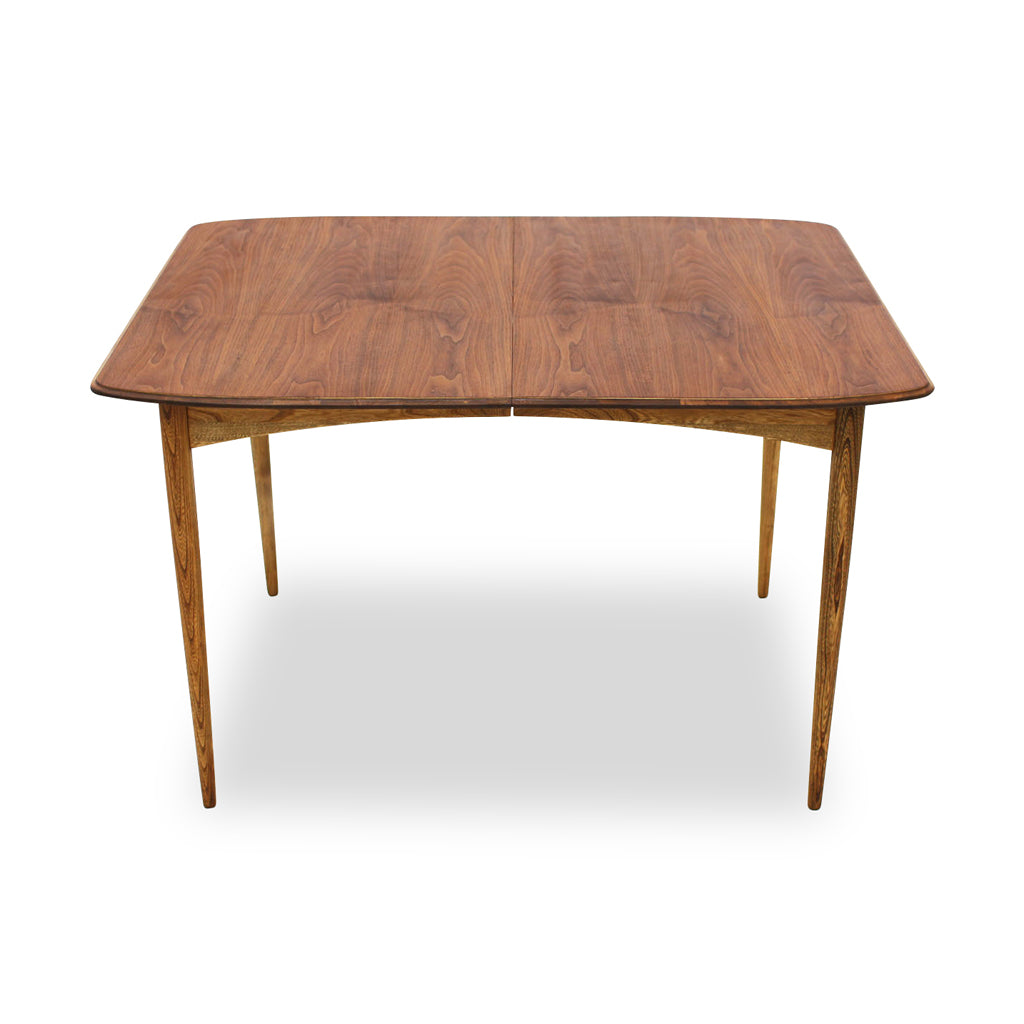 Mid Century Walnut Dining Table by Deilcraft