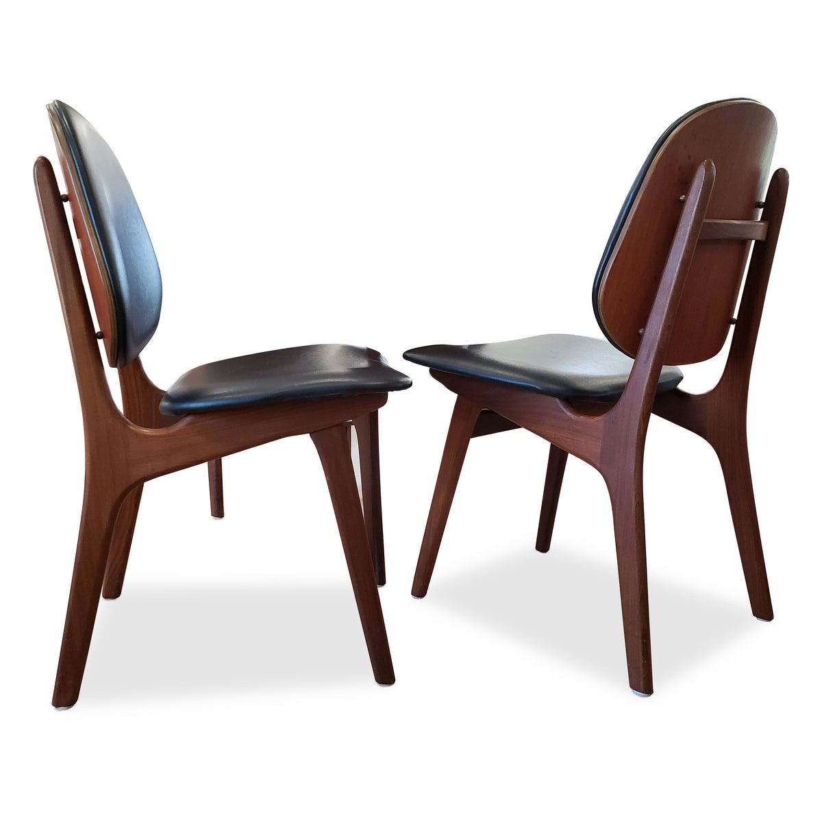 Teak Dining Chairs by Arne Hovmand-Olsen