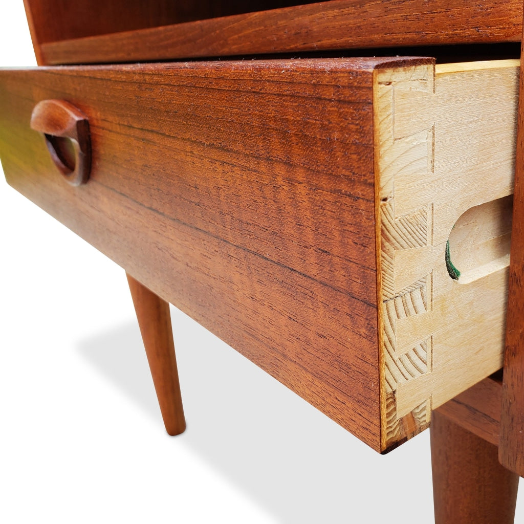 Danish Teak Bedside Tables By Kai Kristiansen Nighststands