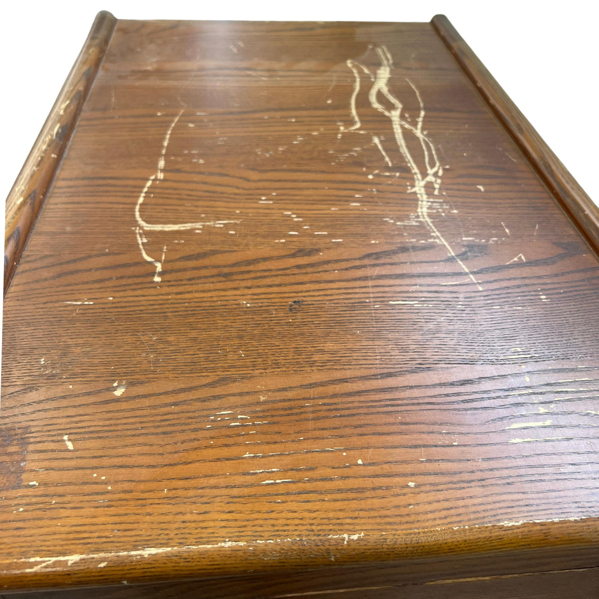Vintage Oak Filing Cabinet