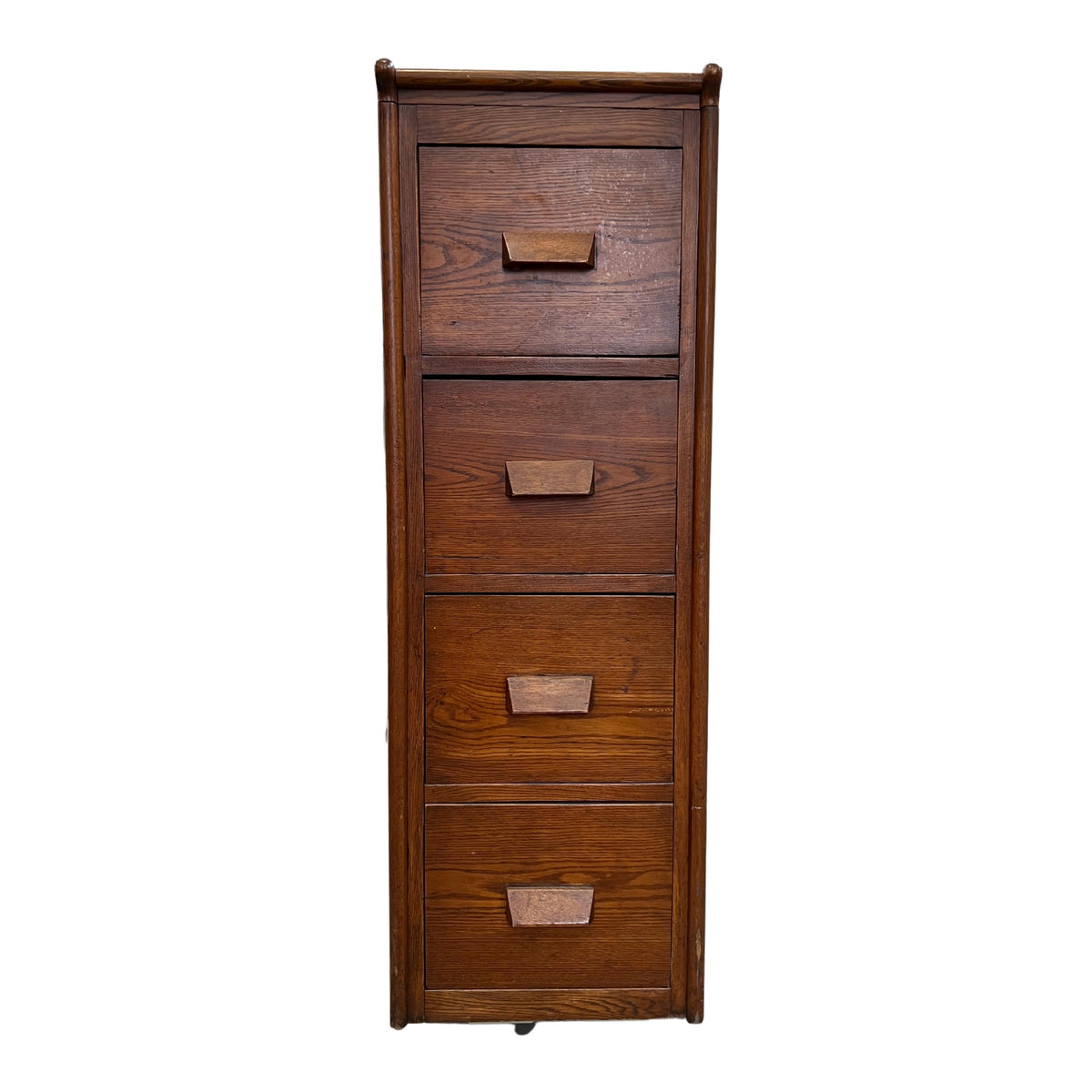 Vintage Oak Filing Cabinet