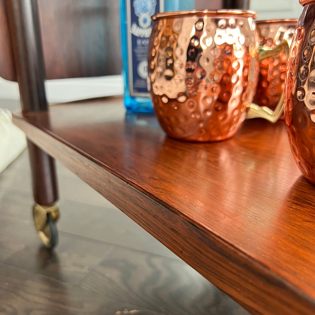 Rosewood Bar Cart/Serving Trolly by CFC Silkeborg