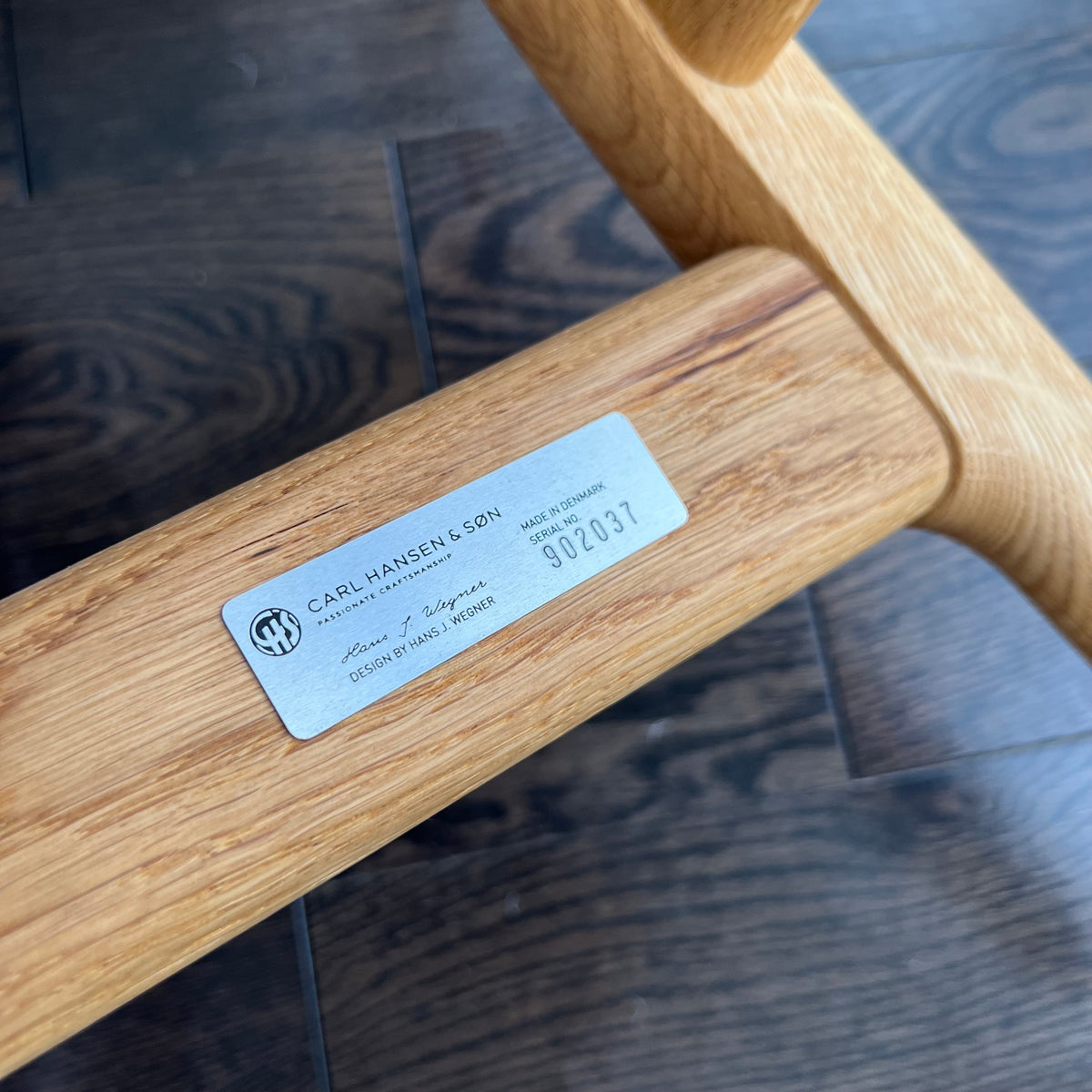 Hans Wegner Ch-22 Chair for Carl Hansen