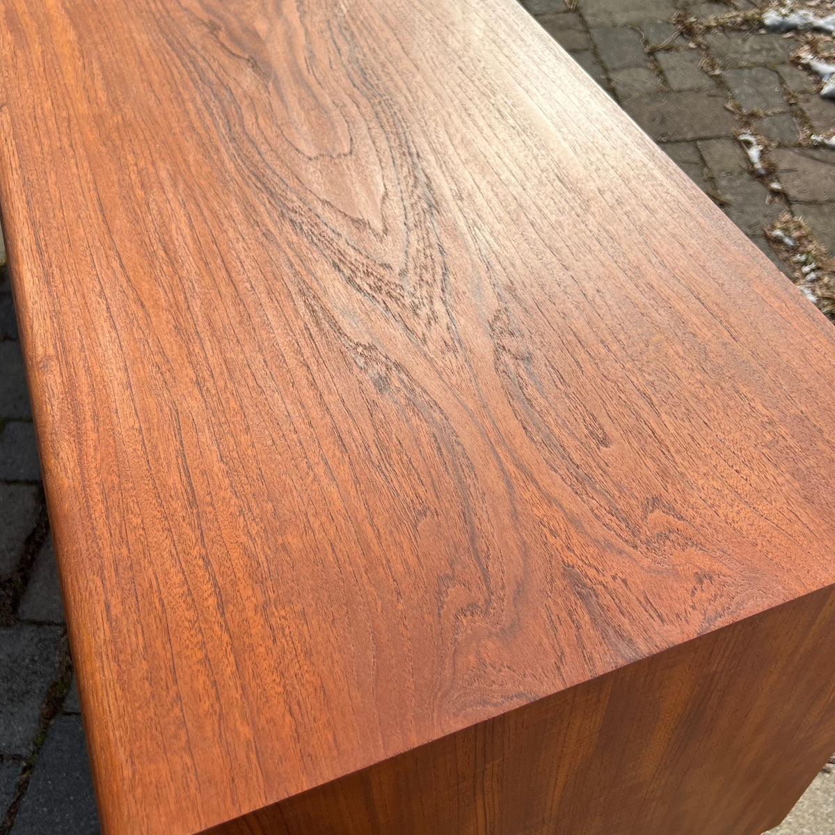 Teak Four Door Sideboard