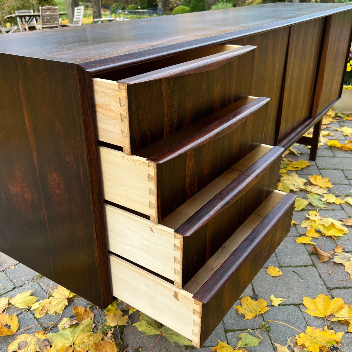 Rosewood Sideboard by E.W. Bach