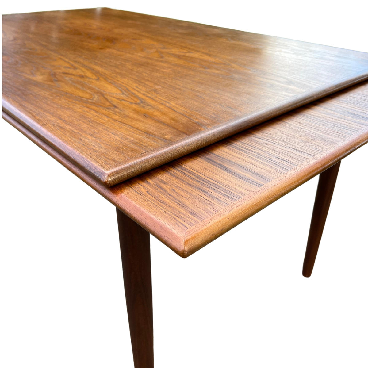 Teak Draw Leaf Dining Table