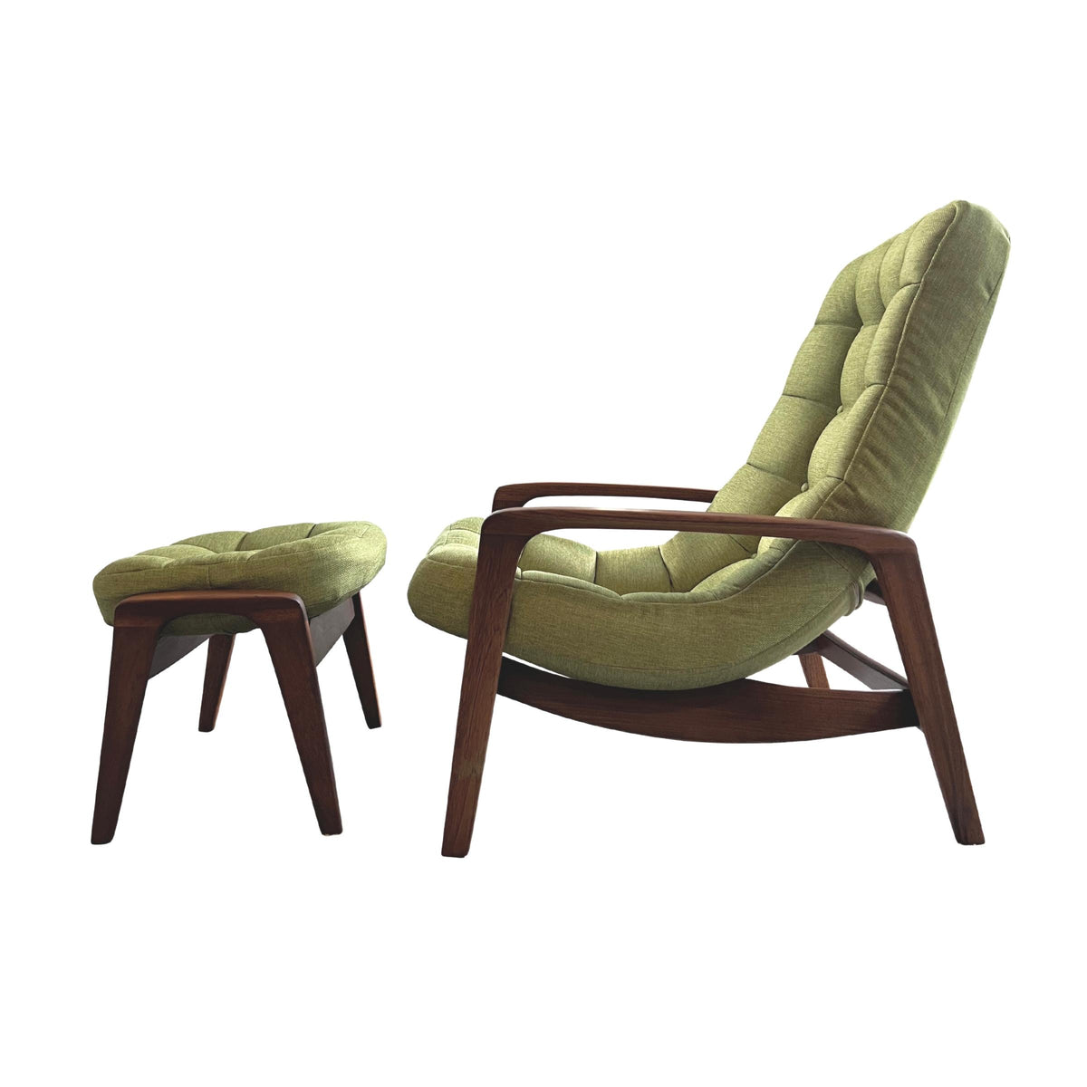 R. Huber Scoop Chair and Ottoman