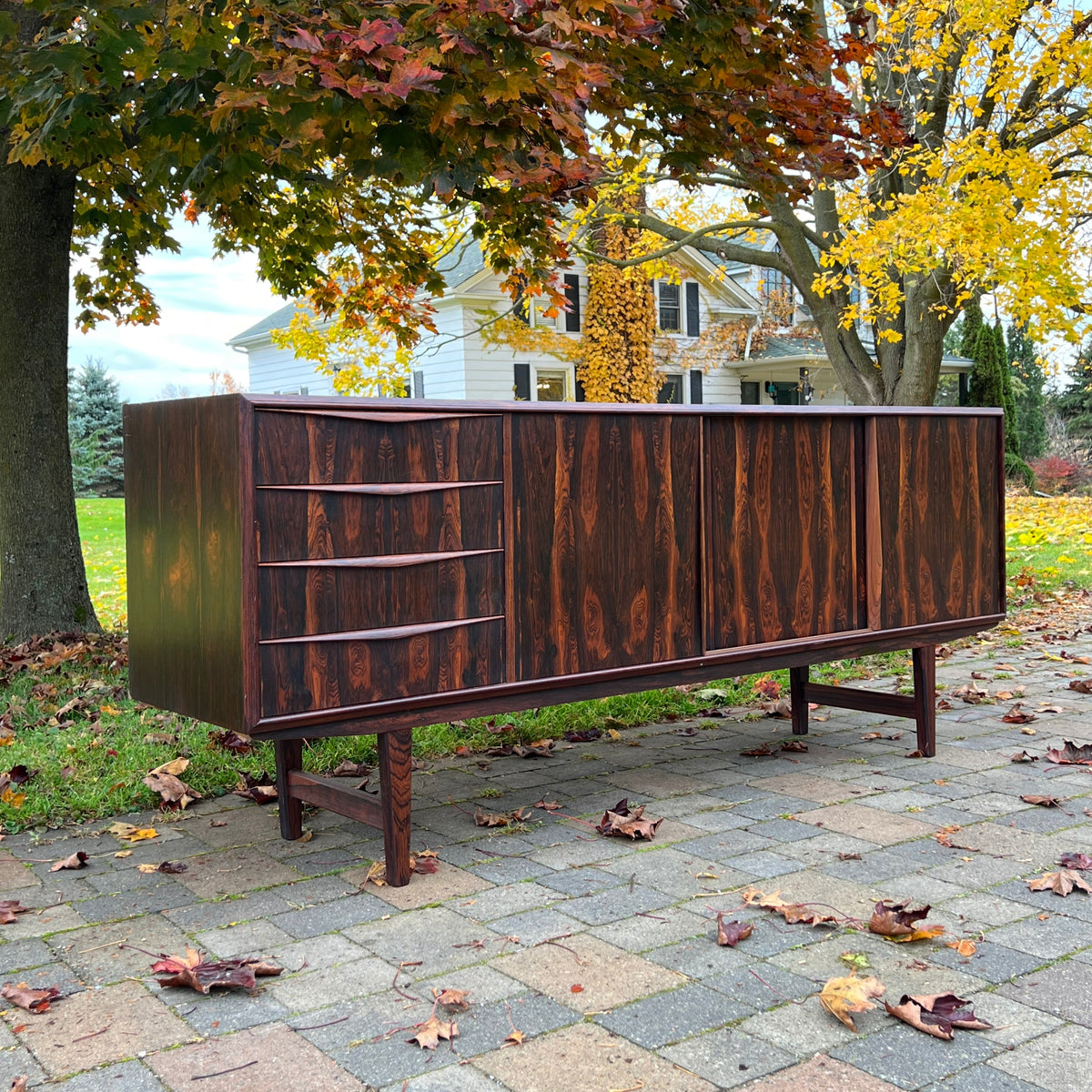 Rosewood Sideboard by E.W. Bach