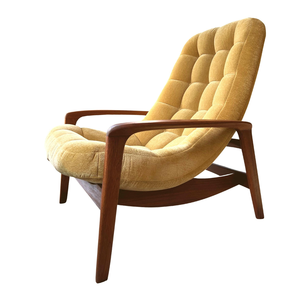 R. Huber Scoop Chair and Ottoman