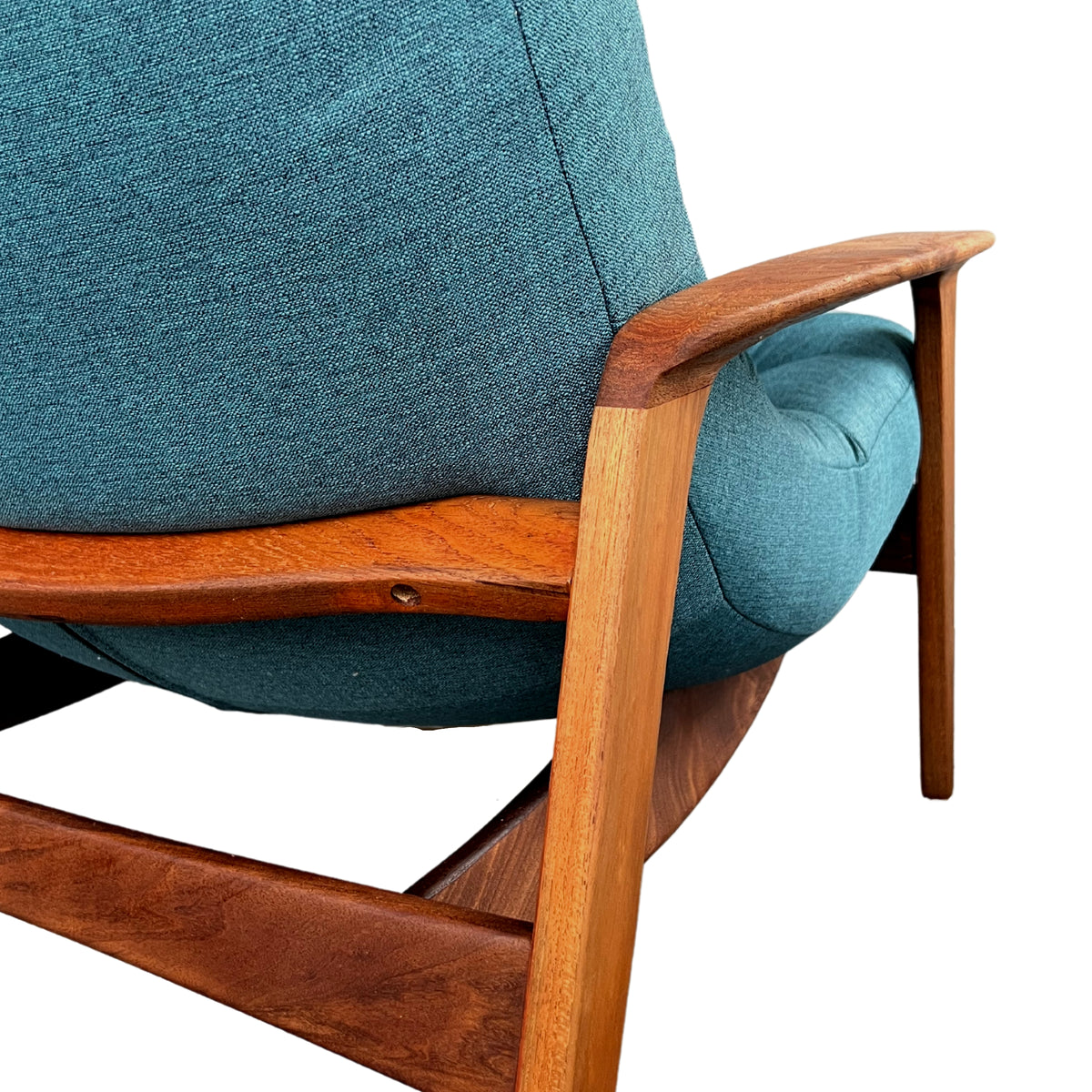 R. Huber Scoop Chair and Ottoman