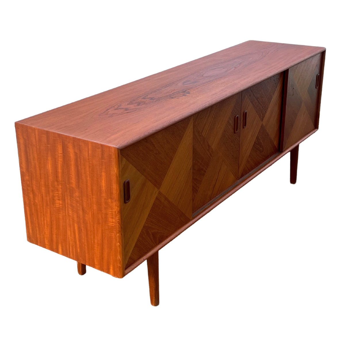 Teak Four Door Sideboard