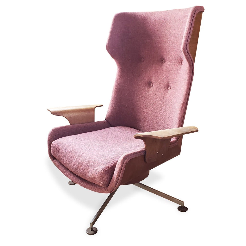 Vintage Bent Walnut Ply Chair Chairs